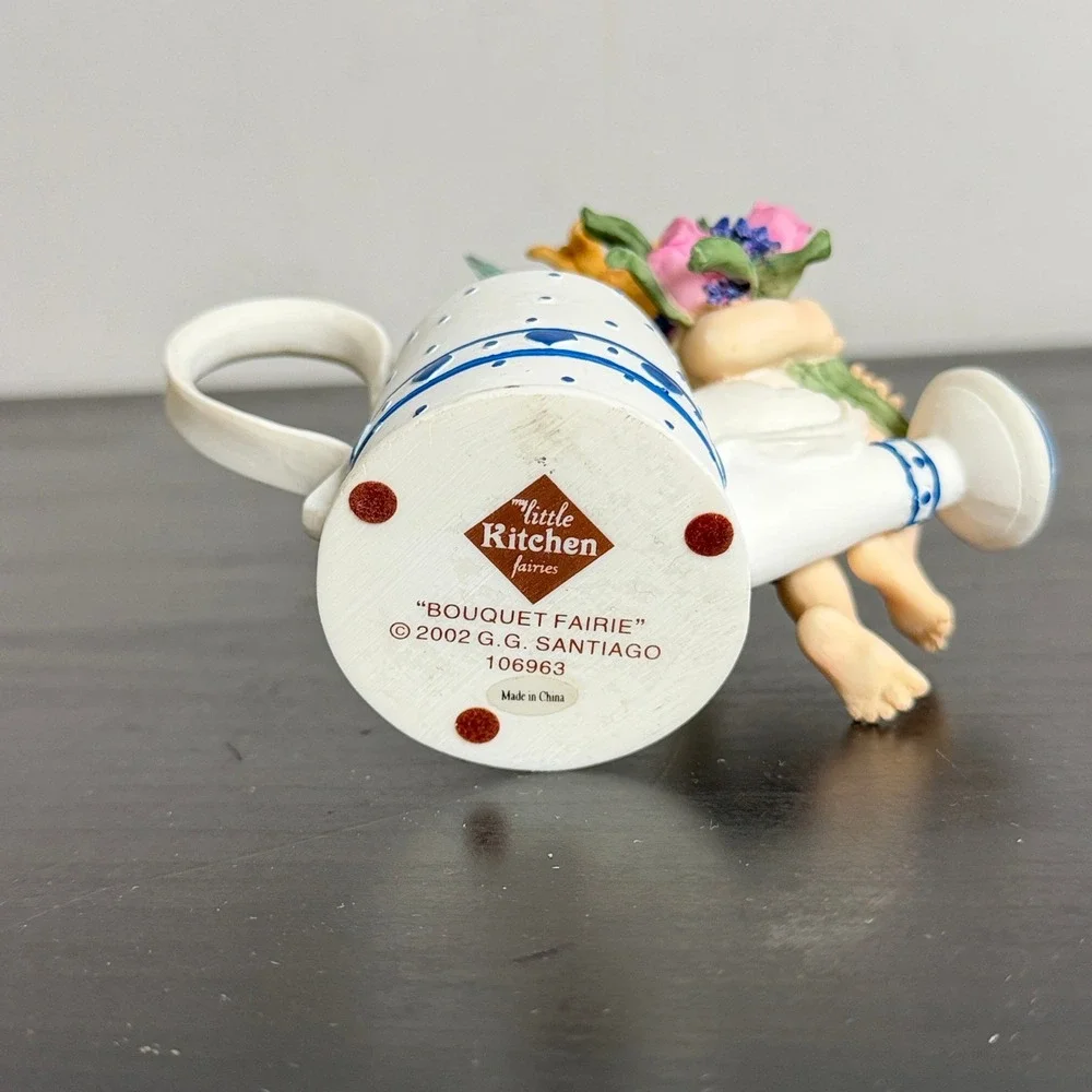 Enesco My Little Kitchen Fairies Bouquet Fairie Figurine G.G. Santiago 106963
